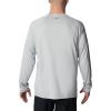 Columbia Men’s PFG Terminal Tackle Long Sleeve Shirt(Cool Grey/Spring Blue Logo)
