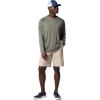 Columbia Men’s PFG Terminal Tackle Long Sleeve Shirt(Cypress/Cool Grey Logo)