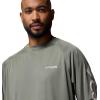 Columbia Men’s PFG Terminal Tackle Long Sleeve Shirt(Cypress/Dark Stone Logo)