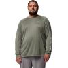 Columbia Men’s PFG Terminal Tackle Long Sleeve Shirt(Cypress/Dark Stone Logo)