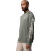 Columbia Men’s PFG Terminal Tackle Long Sleeve Shirt(Cypress/Dark Stone Logo)
