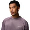 Columbia Men’s PFG Terminal Tackle Long Sleeve Shirt(Dusty Purple Heather/Cool Grey Logo)
