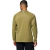 Columbia Men’s PFG Terminal Tackle Long Sleeve Shirt(Grove Green Heather/Spark Orange Logo)