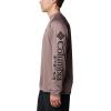 Columbia Men’s PFG Terminal Tackle Long Sleeve Shirt(Iron/Black Logo)