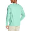 Columbia Men’s PFG Terminal Tackle Long Sleeve Shirt(Kelp/Harbor Blue Logo)