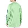 Columbia Men’s PFG Terminal Tackle Long Sleeve Shirt(Key West/Vivid Blue Logo)