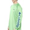 Columbia Men’s PFG Terminal Tackle Long Sleeve Shirt(Key West/Vivid Blue Logo)