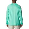 Columbia Men’s PFG Terminal Tackle Long Sleeve Shirt(Light Jade/Metal Logo)