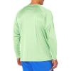 Columbia Men’s PFG Terminal Tackle Long Sleeve Shirt(Lime Glow/White Logo)