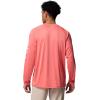 Columbia Men’s PFG Terminal Tackle Long Sleeve Shirt(Melonade/White Logo)