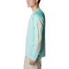 Columbia Men’s PFG Terminal Tackle Long Sleeve Shirt(Mint Cay/Bright Nectar Logo)