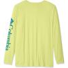 Columbia Men’s PFG Terminal Tackle Long Sleeve Shirt(Neon Light/Miami Logo)