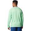 Columbia Men’s PFG Terminal Tackle Long Sleeve Shirt(Ocean Mint/White Logo)