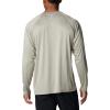 Columbia Men’s PFG Terminal Tackle Long Sleeve Shirt(Safari/Cool Green Logo)