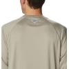 Columbia Men’s PFG Terminal Tackle Long Sleeve Shirt(Safari/Key West Logo)