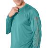 Columbia Men’s PFG Terminal Tackle Long Sleeve Shirt(Teal/Kettle Logo)