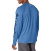 Columbia Men’s PFG Terminal Tackle Long Sleeve Shirt(Violet Sea/Carbon Logo)