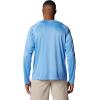 Columbia Men’s PFG Terminal Tackle Long Sleeve Shirt(White Cap/White Logo)