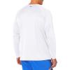 Columbia Men’s PFG Terminal Tackle Long Sleeve Shirt(White/Red Jasper Logo)
