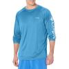 Columbia Men’s PFG Terminal Tackle Long Sleeve Shirt(Yacht/White Logo)