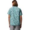 Columbia Mens PFG Trollers Best II Short Sleeve Shirt(Gulf Stream Bluewaters)