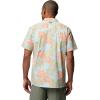 Columbia Mens PFG Trollers Best II Short Sleeve Shirt(Marine Light Floated)