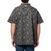 Columbia Mens PFG Trollers Best II Short Sleeve Shirt(Shark Flatout)