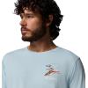 Columbia Men’s PFG Uncharted Graphic Short Sleeve(Marine Light)