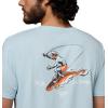 Columbia Men’s PFG Uncharted Graphic Short Sleeve(Marine Light)