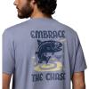 Columbia Men’s PFG Uncharted Graphic Short Sleeve(New Moon)