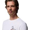 Columbia Men’s PFG Uncharted Graphic Short Sleeve(White)