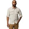 Columbia Men’s Silver Ridge Elite Long Sleeve Woven(Dark Stone)