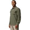 Columbia Men’s Silver Ridge Elite Long Sleeve Woven(Stone Green)