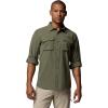 Columbia Men’s Silver Ridge Elite Long Sleeve Woven(Stone Green)