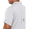 Columbia Men’s Skiff Cast Polo(Cool Grey)