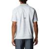Columbia Men’s Skiff Cast Polo(Cool Grey/White Stripe)