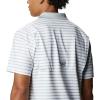 Columbia Men’s Skiff Cast Polo(Cool Grey/White Stripe)