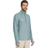 Columbia Men’s Summit Valley Long Sleeve Half Zip(River Blue)