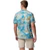 Columbia Men’s Super Slack Tide Camp Shirt Short Sleeve(Blue Echo Hooked Up)