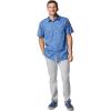 Columbia Men’s Super Slack Tide Camp Shirt Short Sleeve(Bluebell Deepdivers)