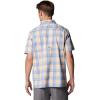 Columbia Men’s Super Slack Tide Camp Shirt Short Sleeve(Bluebell Ombre Check)
