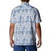 Columbia Men’s Super Slack Tide Camp Shirt Short Sleeve(Bluestone Trout Batik)
