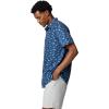 Columbia Men’s Super Slack Tide Camp Shirt Short Sleeve(Carbon Fly Pride)