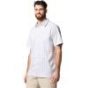 Columbia Men’s Super Slack Tide Camp Shirt Short Sleeve(Cool Grey Palaka Grid)