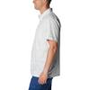 Columbia Men’s Super Slack Tide Camp Shirt Short Sleeve(Cool Grey Tunado Tonal)