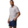 Columbia Men’s Super Slack Tide Camp Shirt Short Sleeve(Cool Grey Tunny)