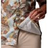 Columbia Men’s Super Slack Tide Camp Shirt Short Sleeve(Crushed Blue Ikat Palms)