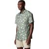 Columbia Men’s Super Slack Tide Camp Shirt Short Sleeve(Cypress Floridays)