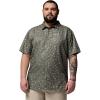 Columbia Men’s Super Slack Tide Camp Shirt Short Sleeve(Cypress Florilife)