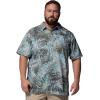 Columbia Men’s Super Slack Tide Camp Shirt Short Sleeve(Cypress Hooked Up)
